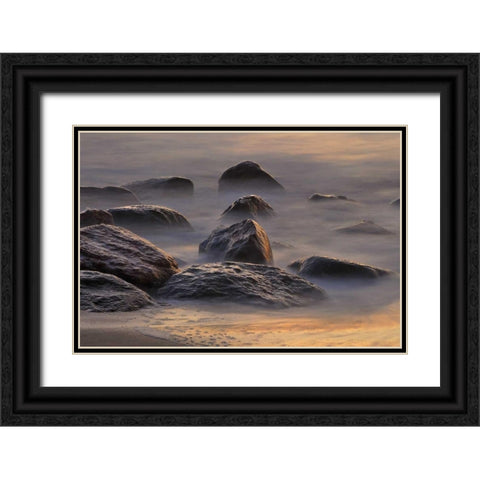 Sylt II Black Ornate Wood Framed Art Print with Double Matting by Rossmeissl, Gerhard
