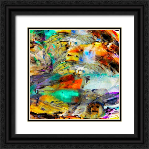 Haute Provence Black Ornate Wood Framed Art Print with Double Matting by Weisman, Gerd