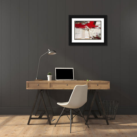 Zwei Gedanken auf dem Weg zum Tun Black Ornate Wood Framed Art Print with Double Matting by Mayer, Norbert