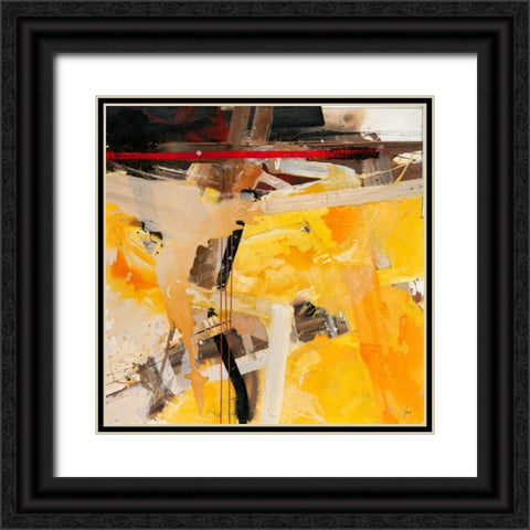 Sonnenbretter Black Ornate Wood Framed Art Print with Double Matting by Mayer, Norbert