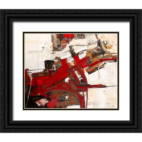 Erinnerung an die Realitat Black Ornate Wood Framed Art Print with Double Matting by Mayer, Norbert