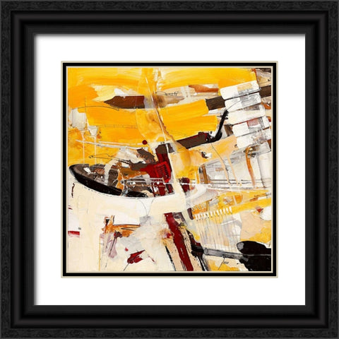 Ein konservierter Gedanke Black Ornate Wood Framed Art Print with Double Matting by Mayer, Norbert