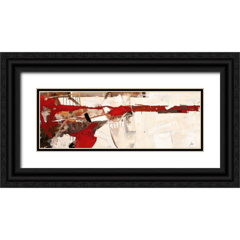 Hab zu spuren mich getraut Black Ornate Wood Framed Art Print with Double Matting by Mayer, Norbert