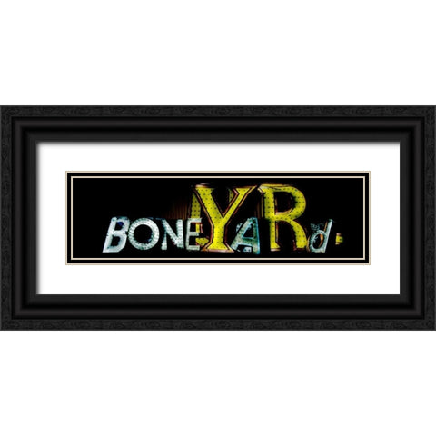 Boneyard Black Ornate Wood Framed Art Print with Double Matting by Stalowy, John