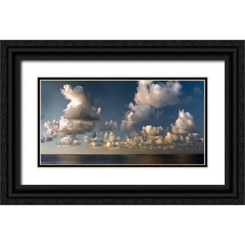 Sea 816 Black Ornate Wood Framed Art Print with Double Matting by Palacios, J.A.