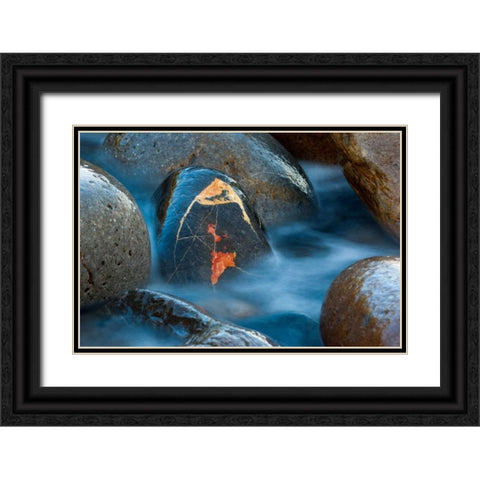 The jewel Black Ornate Wood Framed Art Print with Double Matting by Vera, Urtzi