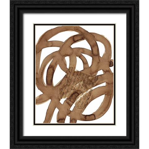 Journey III Black Ornate Wood Framed Art Print with Double Matting by McKenzie, Steve
