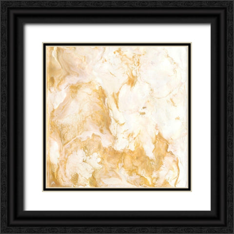 Gilded Alabaster Black Ornate Wood Framed Art Print with Double Matting by Hambly, Anna