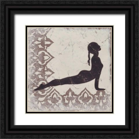 Bliss IV Black Ornate Wood Framed Art Print with Double Matting by Zarris, Chariklia