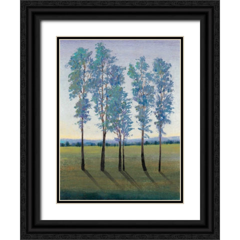Acreage II Black Ornate Wood Framed Art Print with Double Matting by OToole, Tim