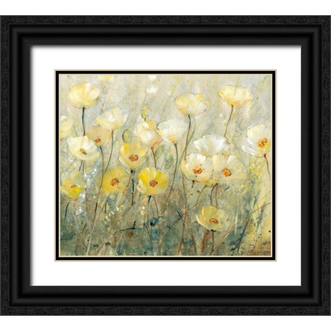 Summer in Bloom II Black Ornate Wood Framed Art Print with Double Matting by OToole, Tim