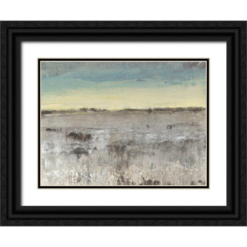 Atmosphere I Black Ornate Wood Framed Art Print with Double Matting by OToole, Tim