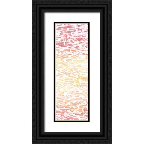 2-Up Summertime River Rocks I Black Ornate Wood Framed Art Print with Double Matting by Popp, Grace