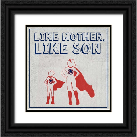 Little Hero II Black Ornate Wood Framed Art Print with Double Matting by Popp, Grace