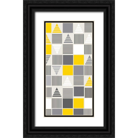 View From Above I Black Ornate Wood Framed Art Print with Double Matting by Ketchum, Nicole