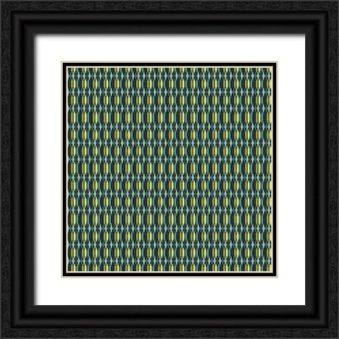 Becara I Black Ornate Wood Framed Art Print with Double Matting by Hoffman, Katia