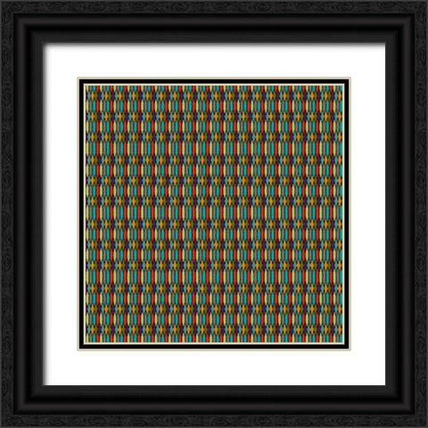 Becara III Black Ornate Wood Framed Art Print with Double Matting by Hoffman, Katia