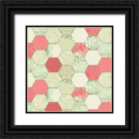 Downton Treasures II Black Ornate Wood Framed Art Print with Double Matting by Hoffman, Katia