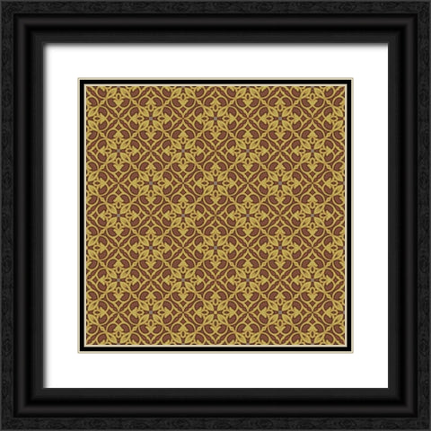 Sheer Romance Foulard I Black Ornate Wood Framed Art Print with Double Matting by Hoffman, Katia