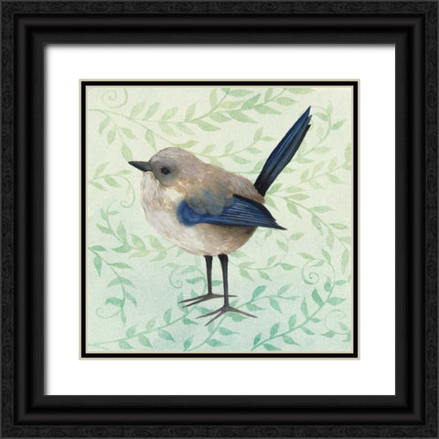 Little Bird III Black Ornate Wood Framed Art Print with Double Matting by Popp, Grace