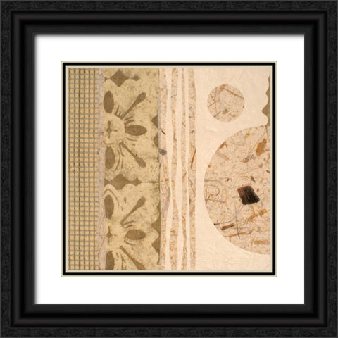 Calm II Black Ornate Wood Framed Art Print with Double Matting by Orlov, Irena