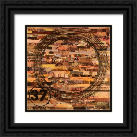 Corporate Life I Black Ornate Wood Framed Art Print with Double Matting by Avondet, Natalie