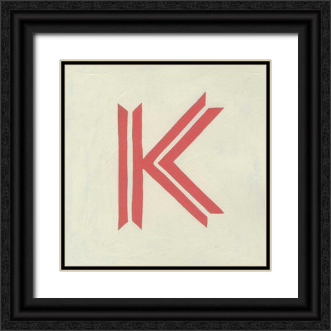 Luciens K 6-Up Black Ornate Wood Framed Art Print with Double Matting by Zarris, Chariklia