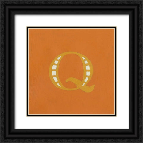 Luciens Q 6-Up Black Ornate Wood Framed Art Print with Double Matting by Zarris, Chariklia