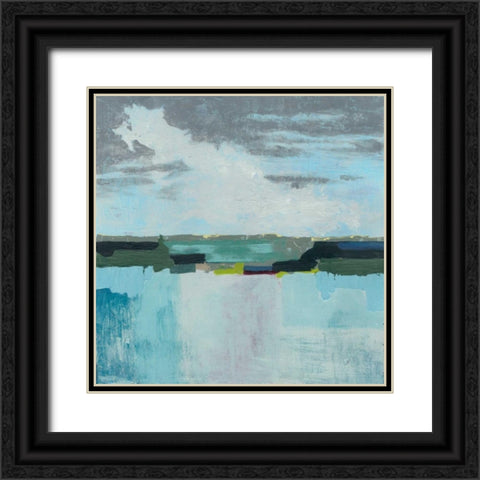 A Day at the Sea II Black Ornate Wood Framed Art Print with Double Matting by Popp, Grace
