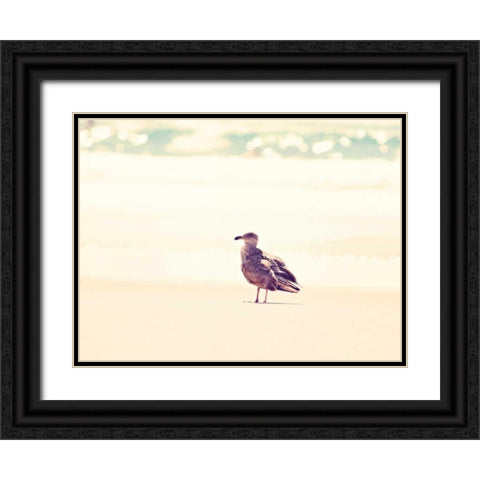 Go Left Black Ornate Wood Framed Art Print with Double Matting by Coomes, Sylvia