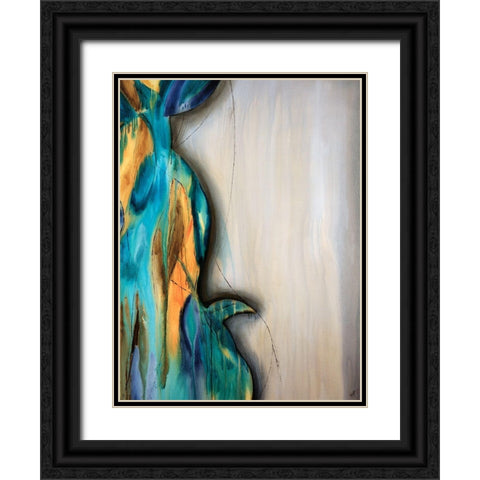 Anse Luzio Black Ornate Wood Framed Art Print with Double Matting by Taylor, Kari