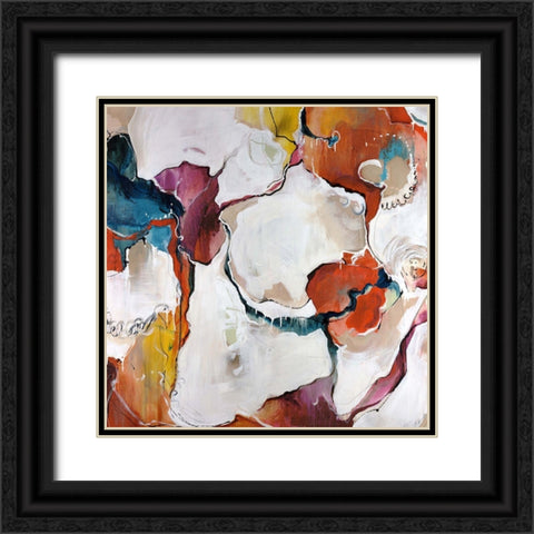 Carnival Black Ornate Wood Framed Art Print with Double Matting by Edmunds, Sydney