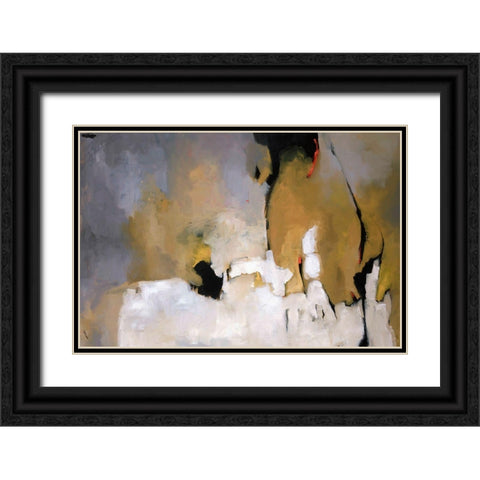 Inner Working Black Ornate Wood Framed Art Print with Double Matting by Taylor, Kari