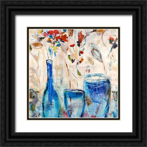 Monday Morning I Black Ornate Wood Framed Art Print with Double Matting by Maas, Jodi