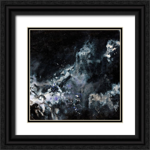 Osmosis I Black Ornate Wood Framed Art Print with Double Matting by Douglass, Farrell