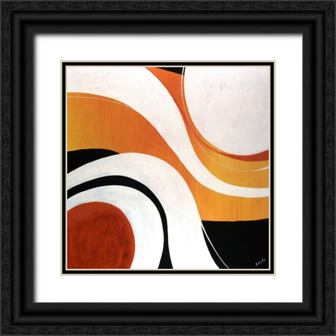 Resume Black Ornate Wood Framed Art Print with Double Matting by Edmunds, Sydney