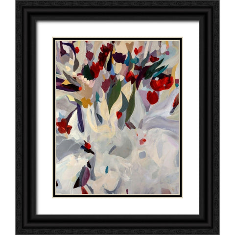 Coronation Black Ornate Wood Framed Art Print with Double Matting by Maas, Jodi