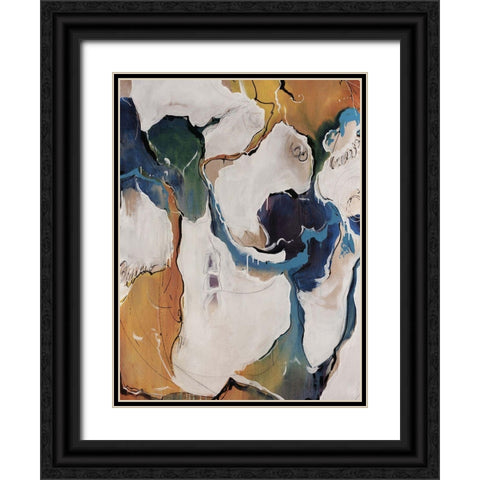 Boardwalk Black Ornate Wood Framed Art Print with Double Matting by Edmunds, Sydney