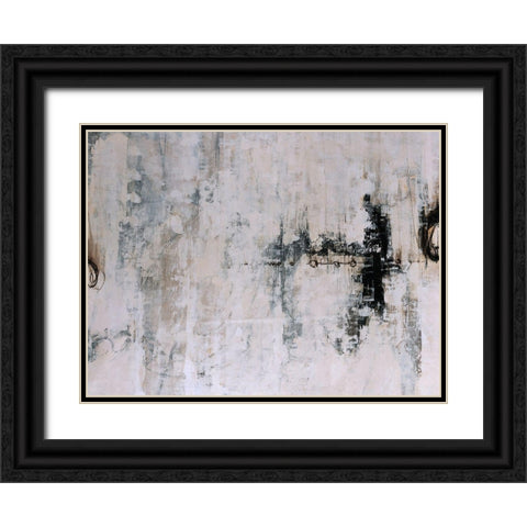 Icarus Black Ornate Wood Framed Art Print with Double Matting by Schicker, Joshua