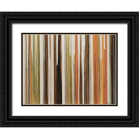 Polish II Black Ornate Wood Framed Art Print with Double Matting by Edmunds, Sydney