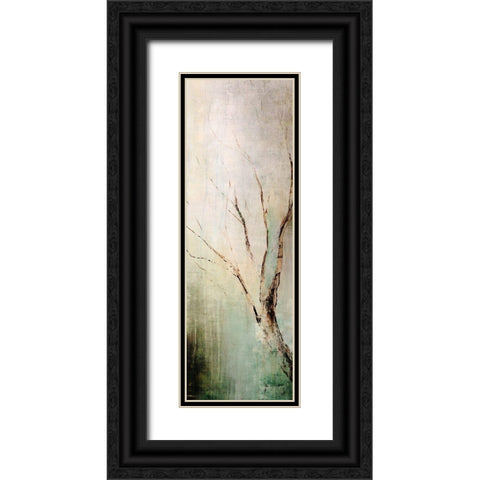 Seasons I Black Ornate Wood Framed Art Print with Double Matting by Taylor, Kari
