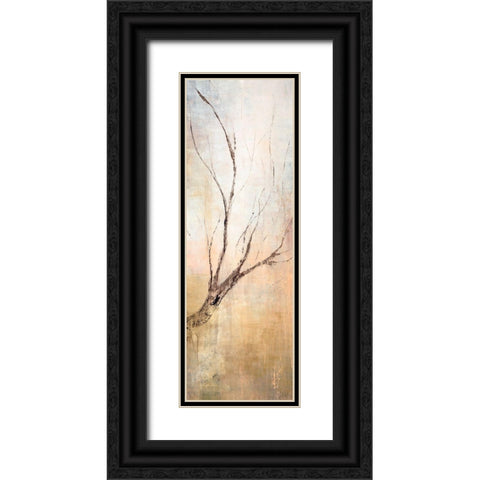 Seasons II Black Ornate Wood Framed Art Print with Double Matting by Taylor, Kari