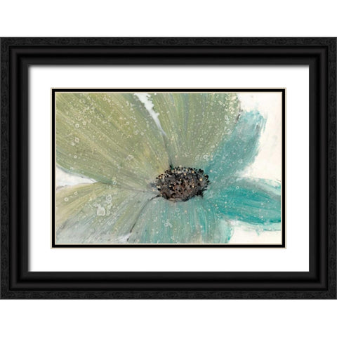 Floral Spirit I Black Ornate Wood Framed Art Print with Double Matting by OToole, Tim