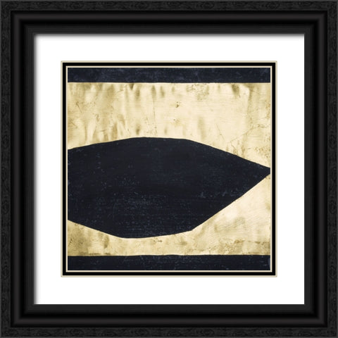Shape Shifter I Black Ornate Wood Framed Art Print with Double Matting by Stramel, Renee W.