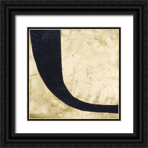 Shape Shifter V Black Ornate Wood Framed Art Print with Double Matting by Stramel, Renee W.