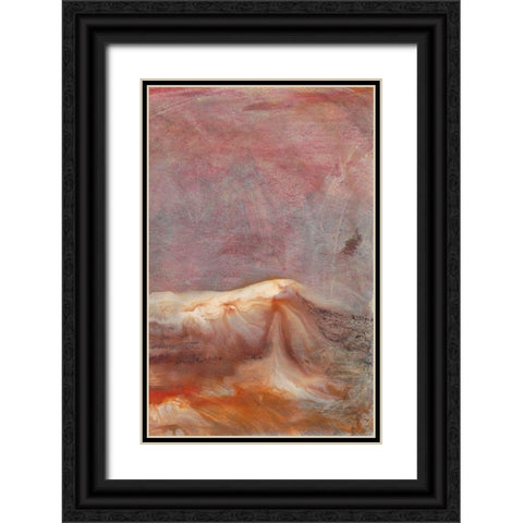 Travel in Light II Black Ornate Wood Framed Art Print with Double Matting by Bramma, Lila