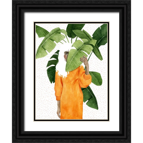 Daughter Nature II Black Ornate Wood Framed Art Print with Double Matting by Popp, Grace