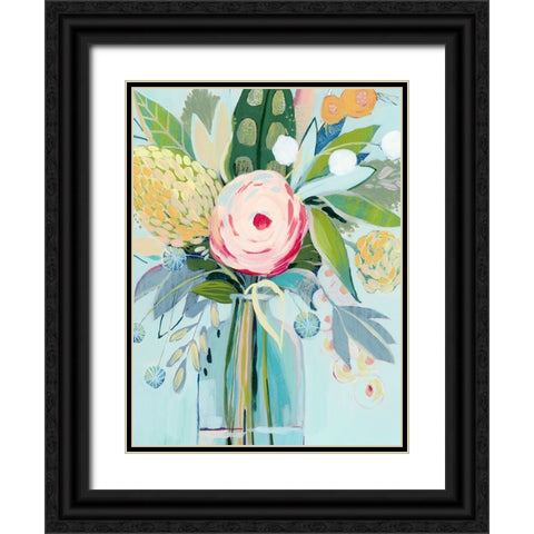 Lustrous Sundries I Black Ornate Wood Framed Art Print with Double Matting by Popp, Grace