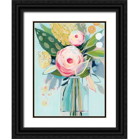 Lustrous Sundries II Black Ornate Wood Framed Art Print with Double Matting by Popp, Grace