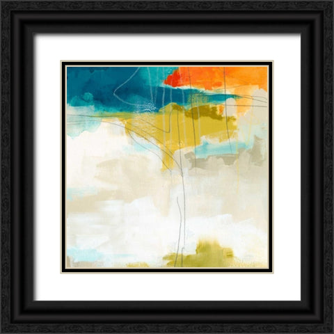 Atmospheric II Black Ornate Wood Framed Art Print with Double Matting by Vess, June Erica